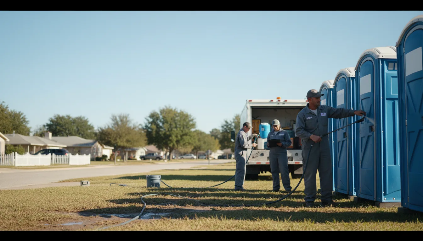 Long-Term Portable Toilet Rental in Perris, CA near me